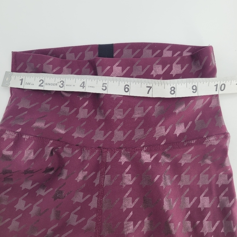 Peloton plump Houndstooth show up printed leggings xsmall - Picture 8 of 8